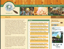 Tablet Screenshot of cayugalakecreamery.com